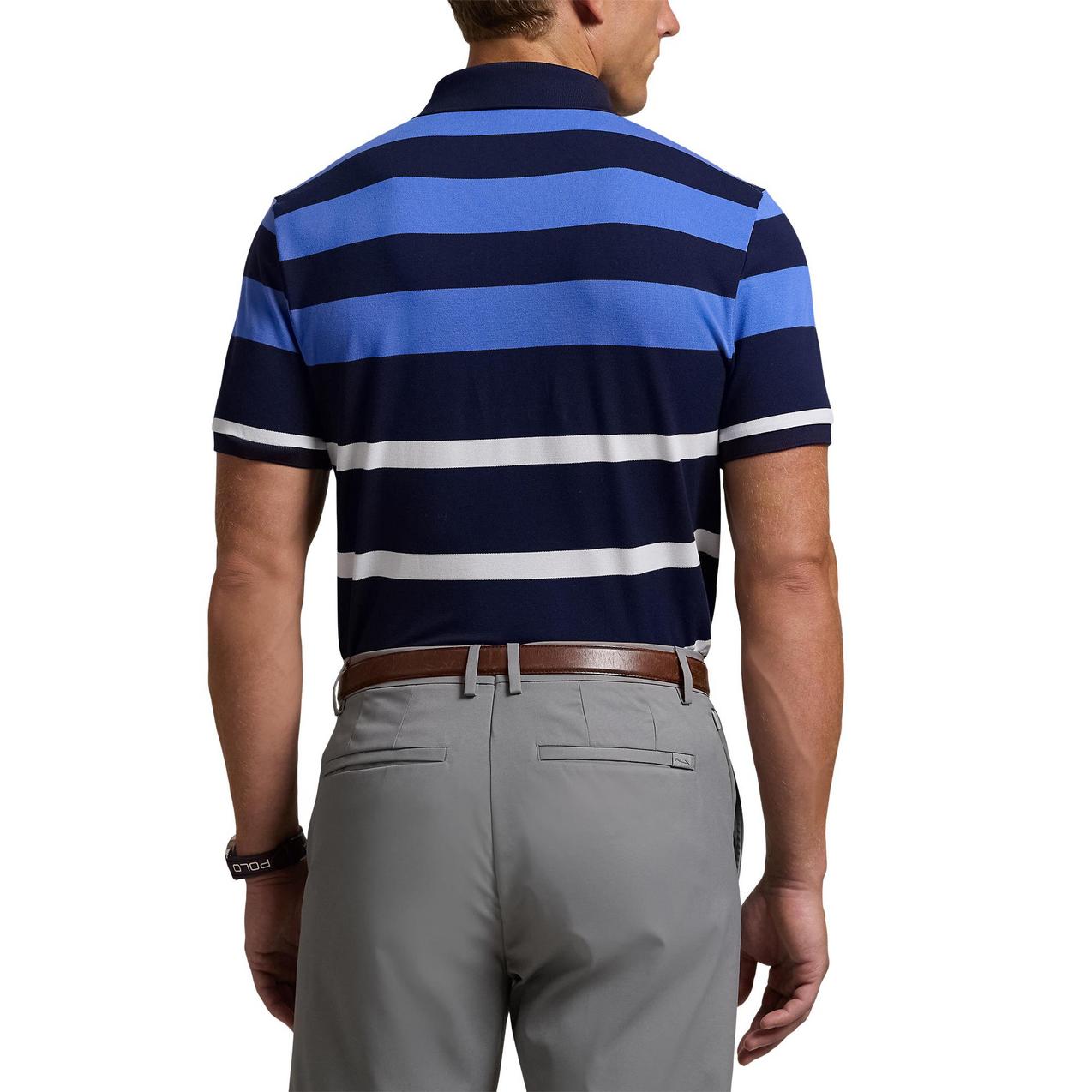 Men's M2 Striped Short Sleeve Polo