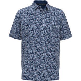 Men's Polaroid Confetti Short Sleeve Polo CALLAWAY
