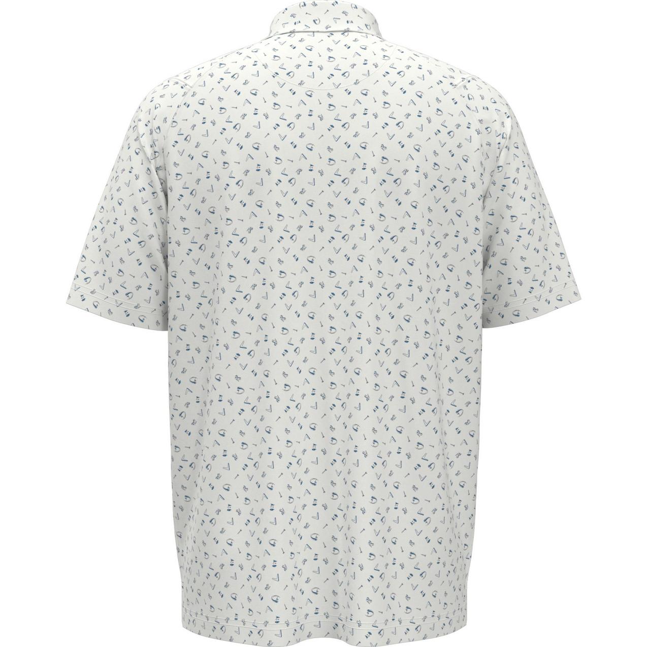 Men's All Over Drive Short Sleeve Polo