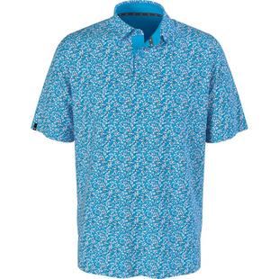 Men's Confetti Hex Short Sleeve Polo CALLAWAY