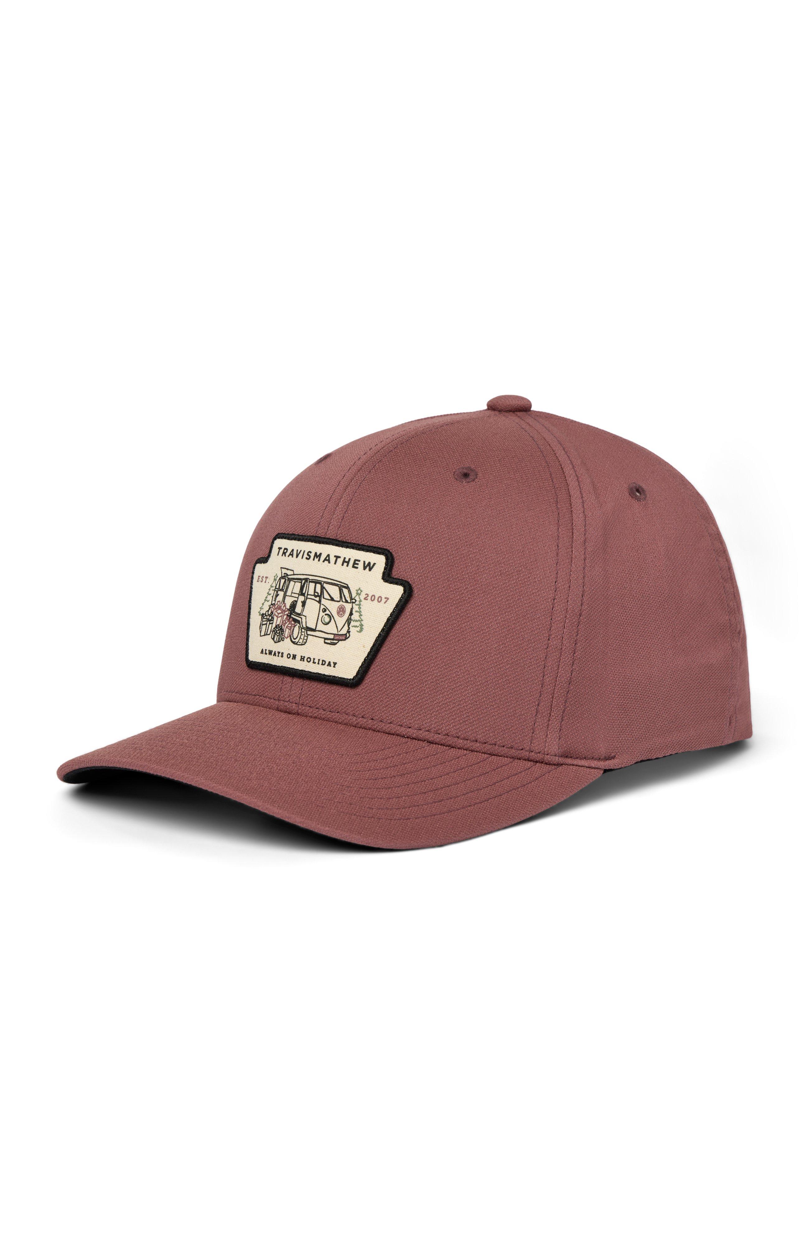 Casquette Snapback Schooner TravisMathew noire pour hommes