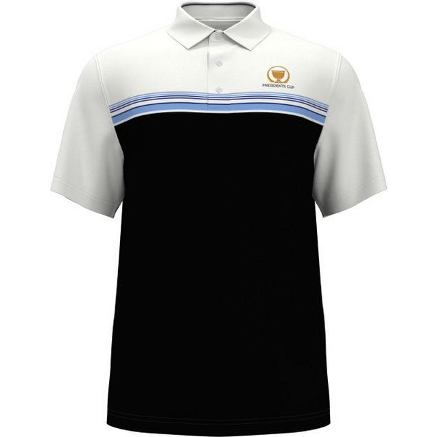 メンズウェア CLUBHAUS Apple Tree Gang 2nd Tour Polo J.Lindeberg Mens Club House Loose Fit Polo - Black | Golf