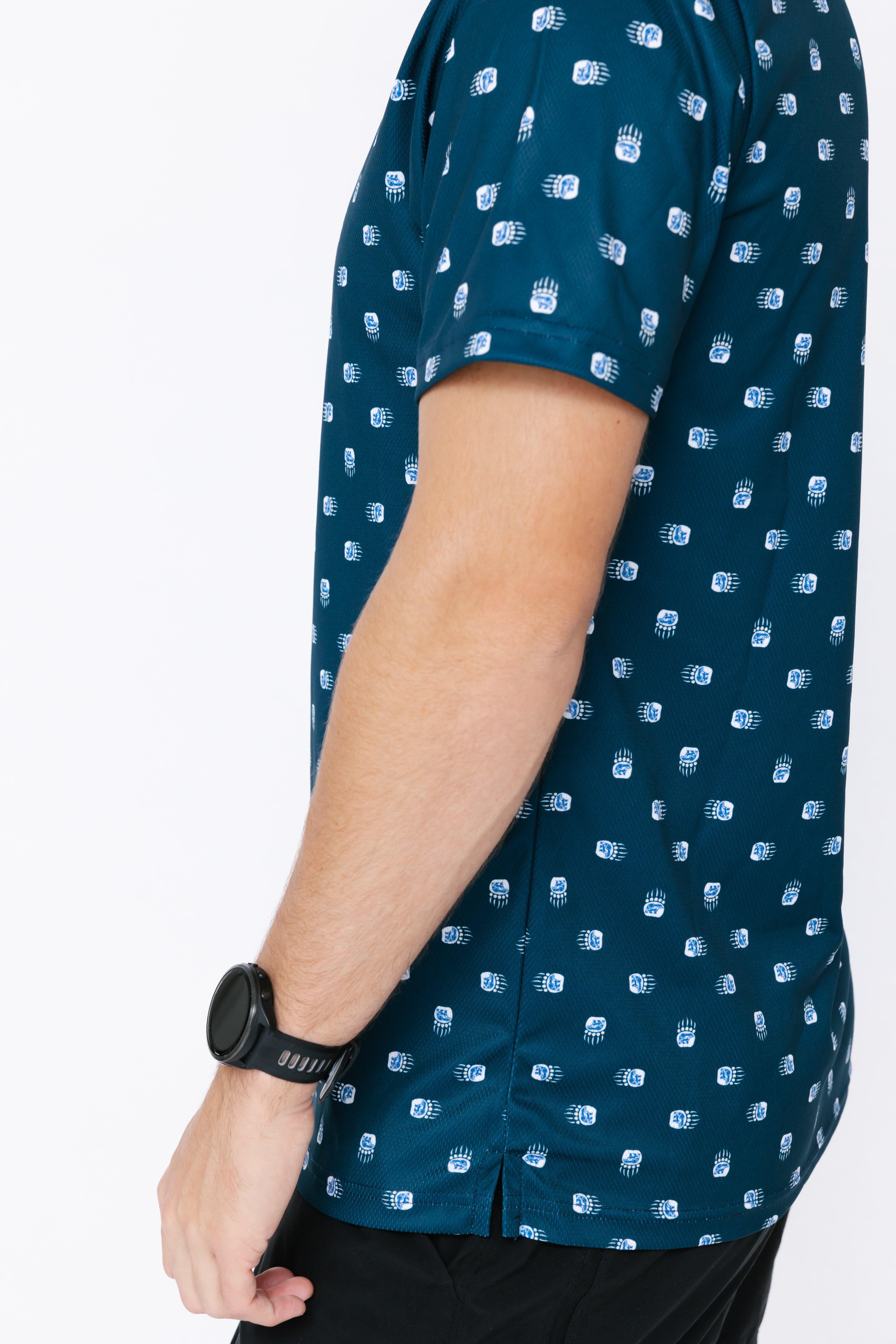 Men's Bear Paw Short Sleeve Polo