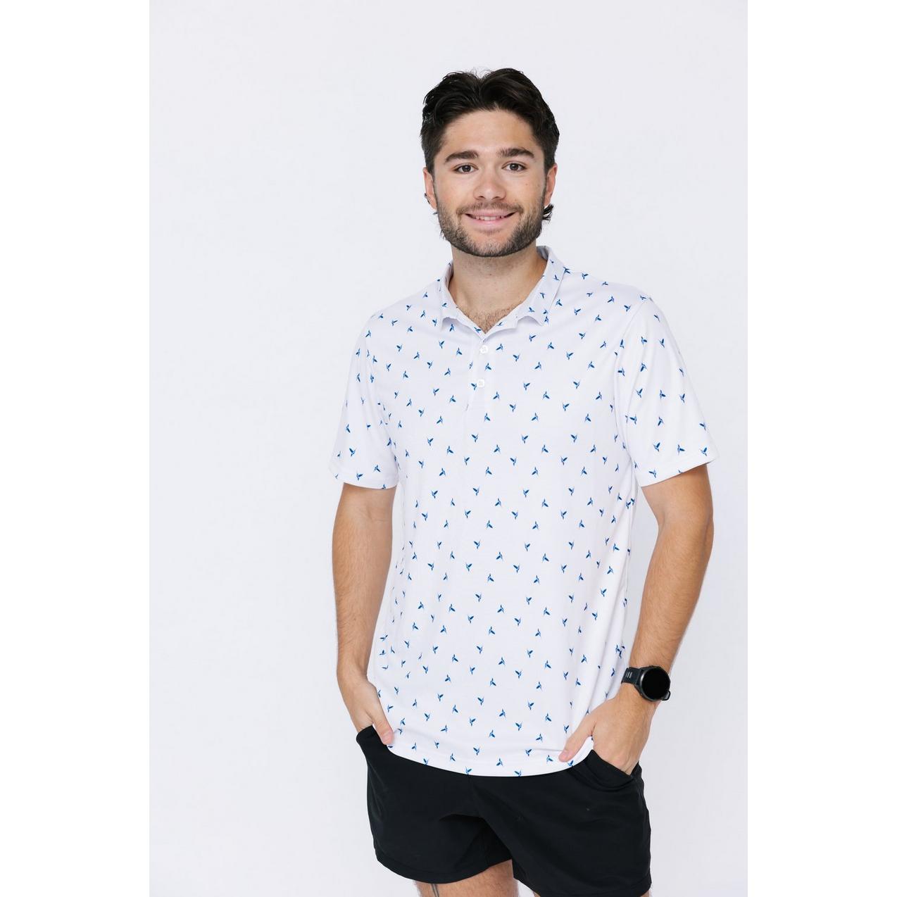 Men's Hummingbird Short Sleeve Polo