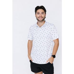 Men's Hummingbird Short Sleeve Polo NOMINOU