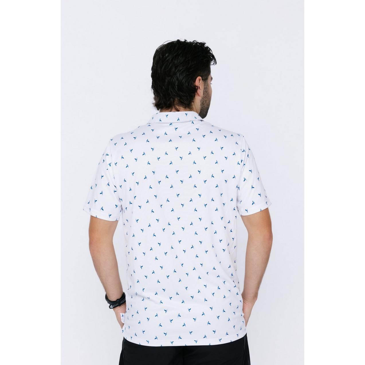 Men's Hummingbird Short Sleeve Polo