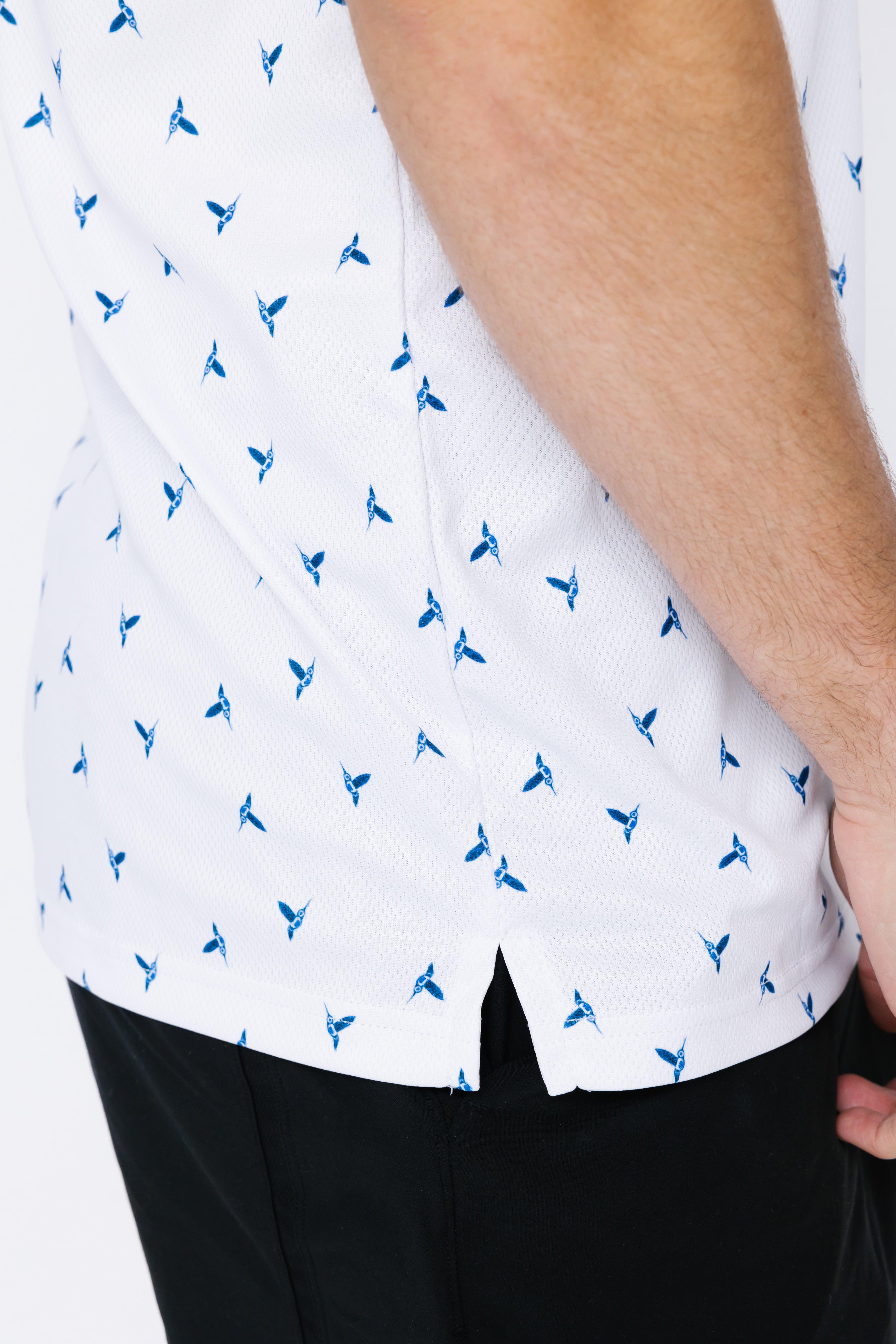 Men's Hummingbird Short Sleeve Polo