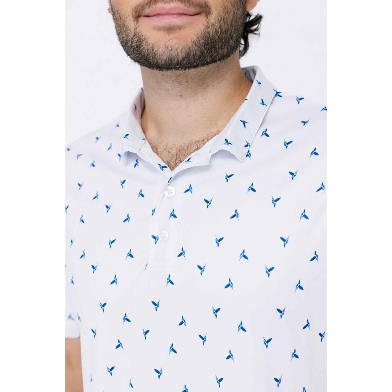 Men's Hummingbird Short Sleeve Polo