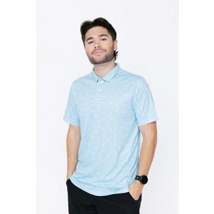 Men's Eagle Moon Short Sleeve Polo NOMINOU
