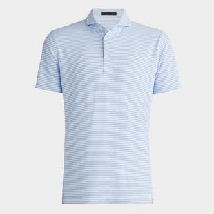 Men's Feeder Stripe Self A Tech Pique Short Sleeve Polo G/FORE