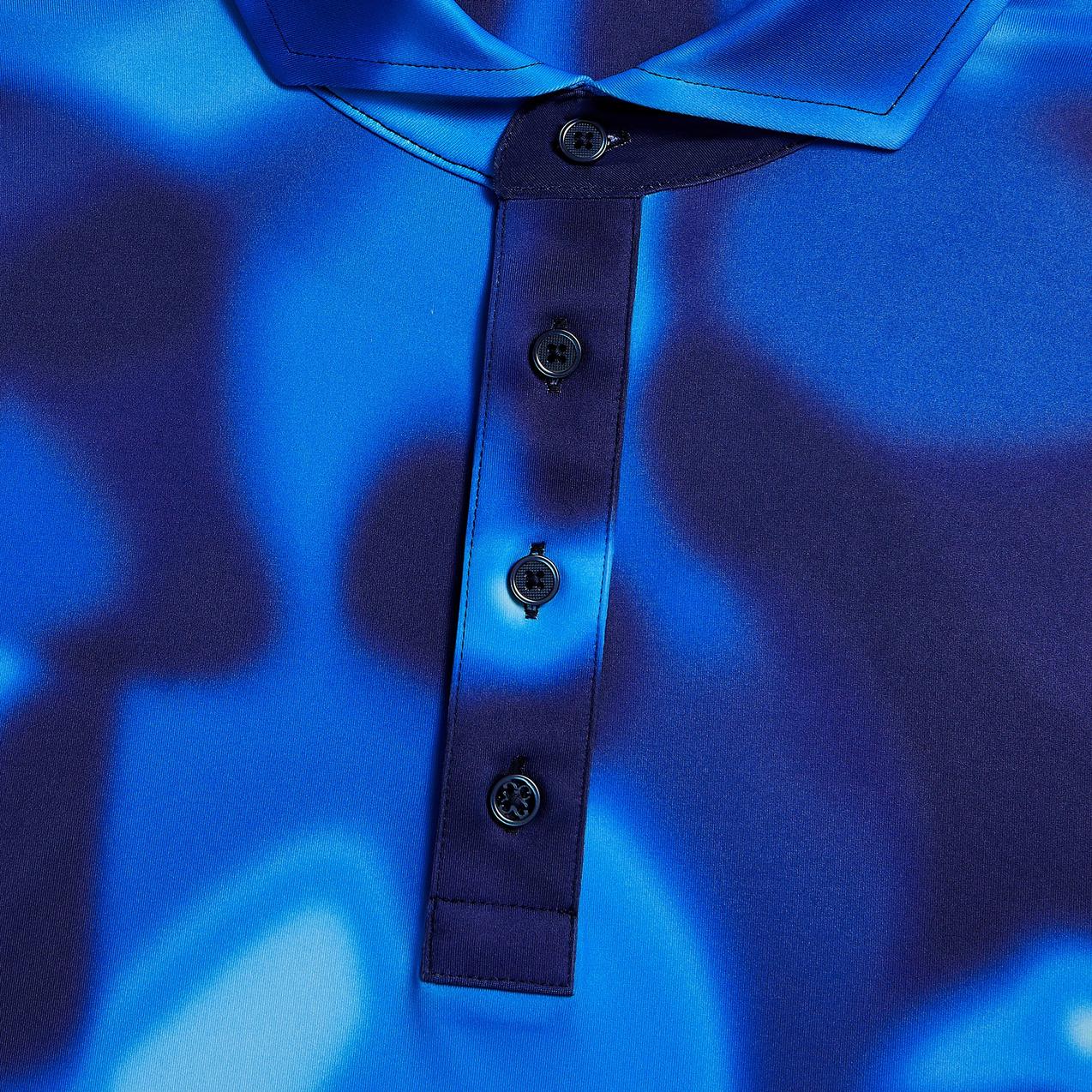 Men's Self A Collar Polo Tech Short Sleeve Polo