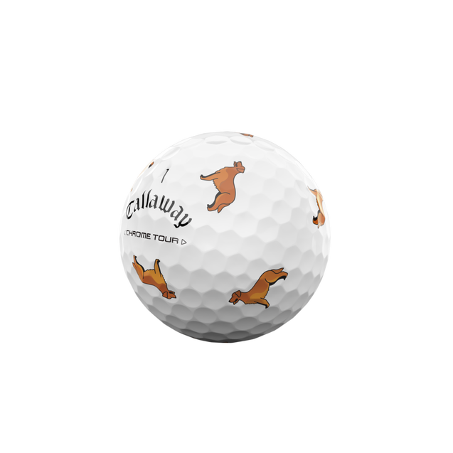 Limited Edition - Chrome Tour Golf Balls - Golden | CALLAWAY
