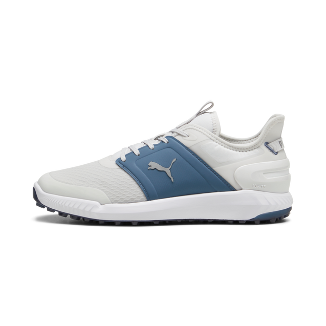 Prior Generation - Men's Ignite Elevate Spikeless Golf Shoe - Light Grey/Blue PUMA