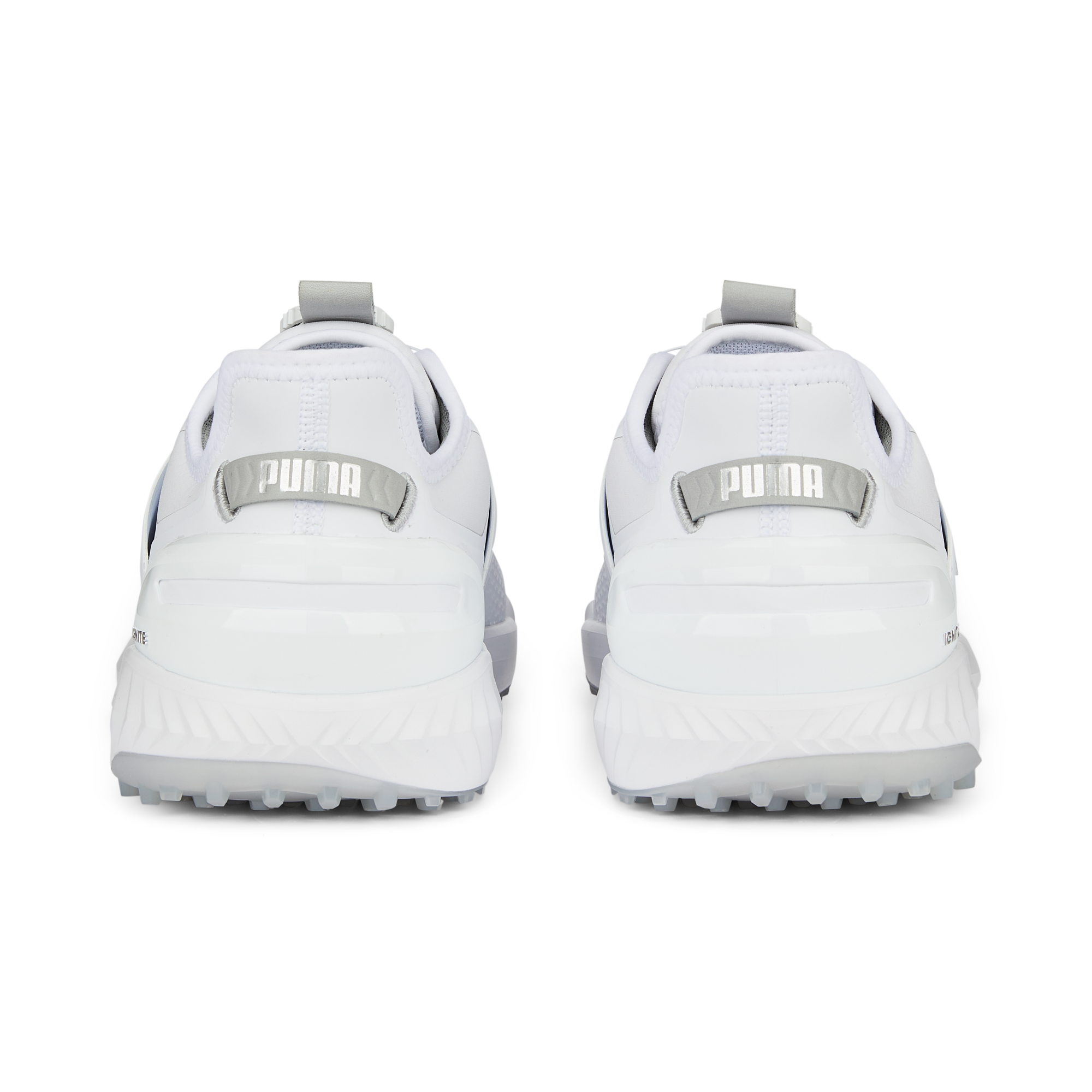 Men's Ignite Elevate Disc Spikeless Golf Shoe - White/Silver