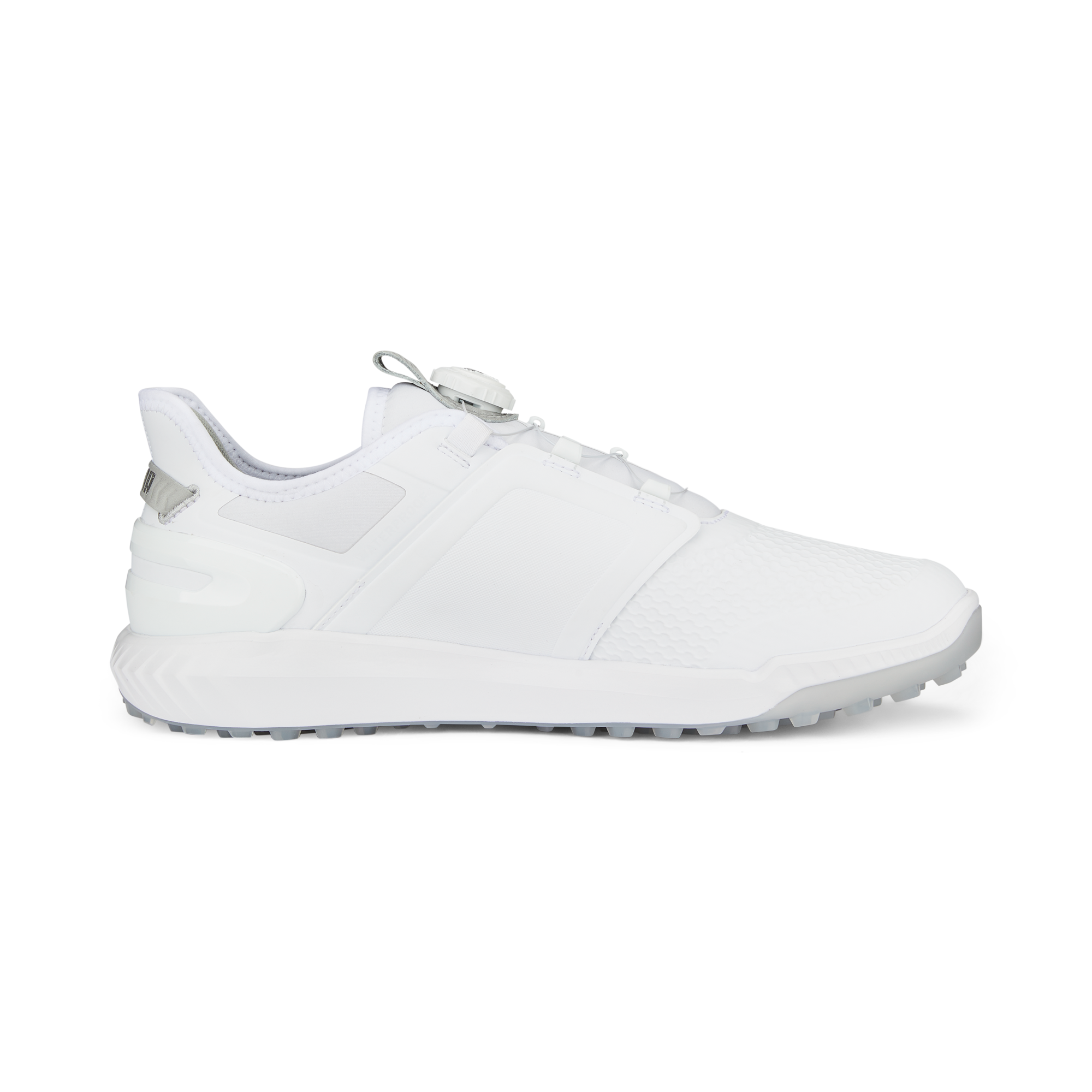 Men's Ignite Elevate Disc Spikeless Golf Shoe - White/Silver