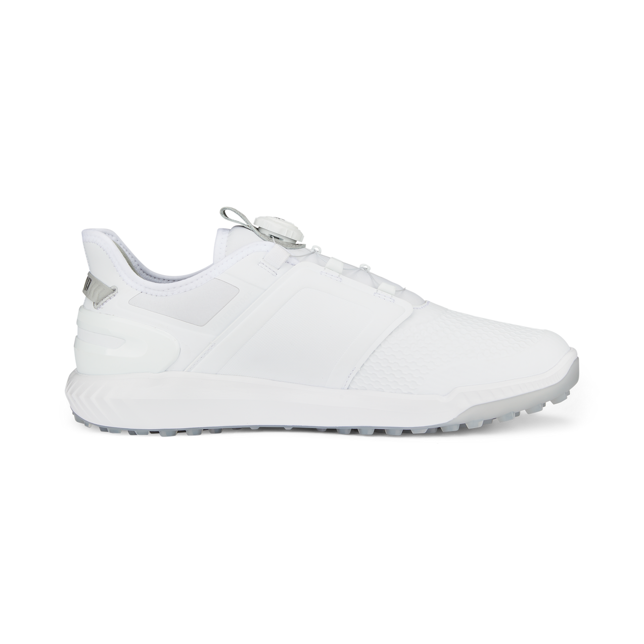 Men's Ignite Elevate Disc Spikeless Golf Shoe - White/Silver