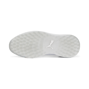 Chaussure Ignite Elevate sans crampons pour hommes - Blanc et argent (large) PUMA