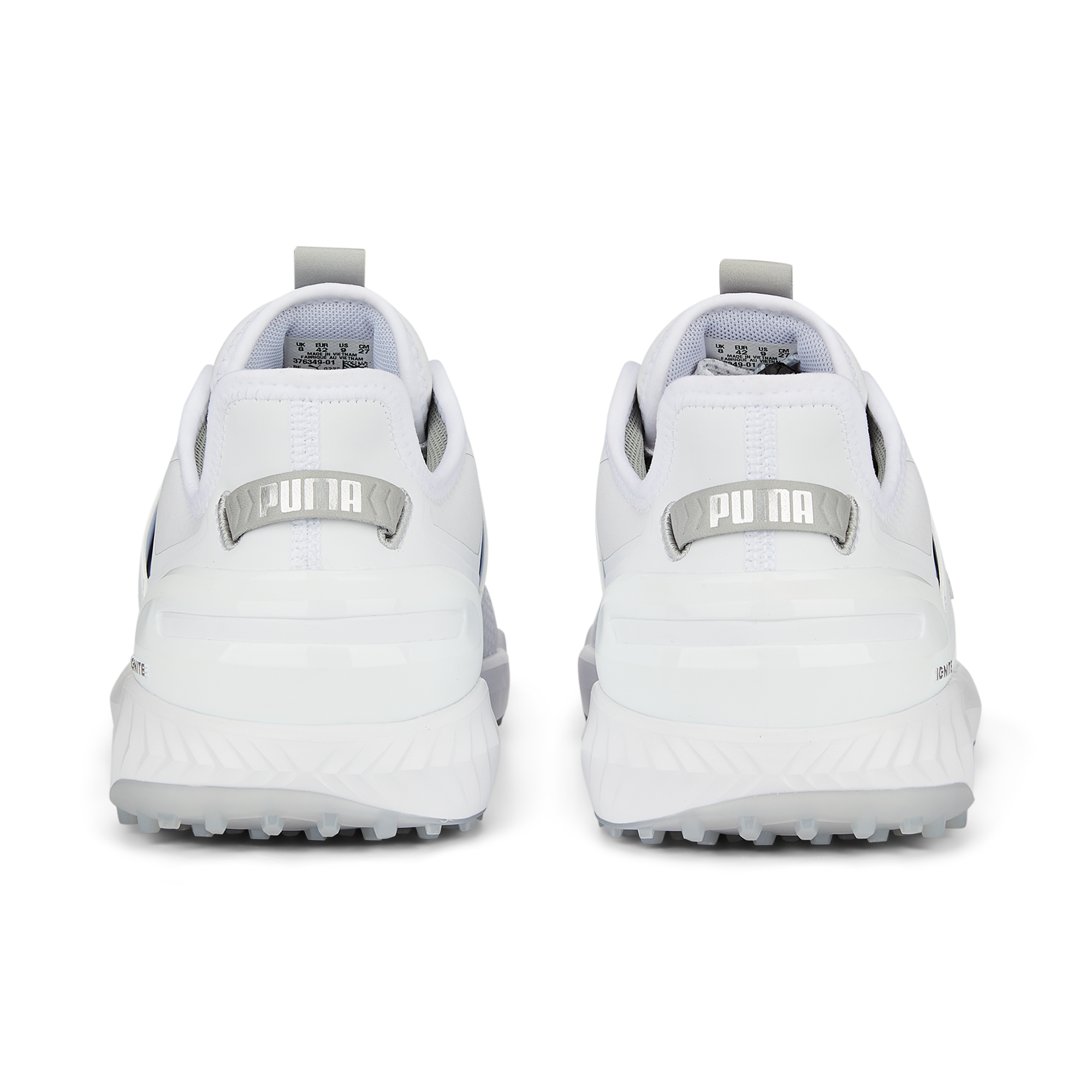 Men's Ignite Elevate Spikeless Golf Shoe - White/Silver (Wide)