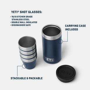 Shot Glasses with Case - 44 ML YETI