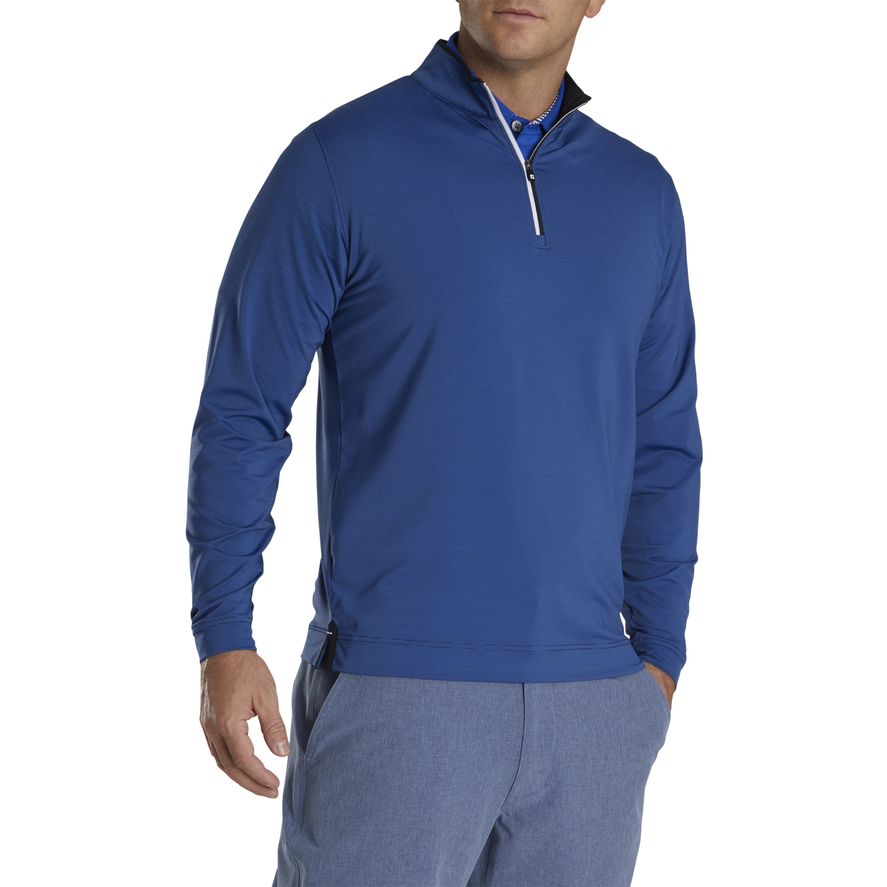 Men's Lightweight Striped 1/2 Zip Pullover