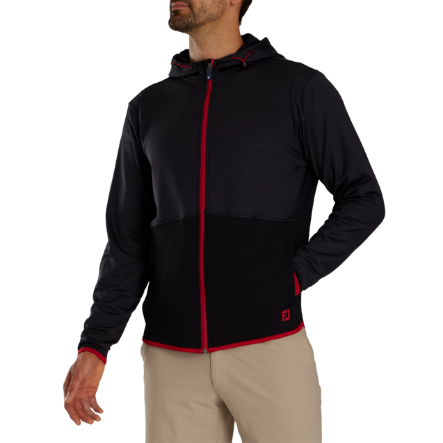 Men's ThermoSeries Full-Zip Hoodie | FOOTJOY | Sweaters & Vests