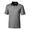 BLACK | Men's Forge Tonal Stripe Stretch Short Sleeve Polo