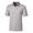 GREY | Men's Forge Tonal Stripe Stretch Short Sleeve Polo