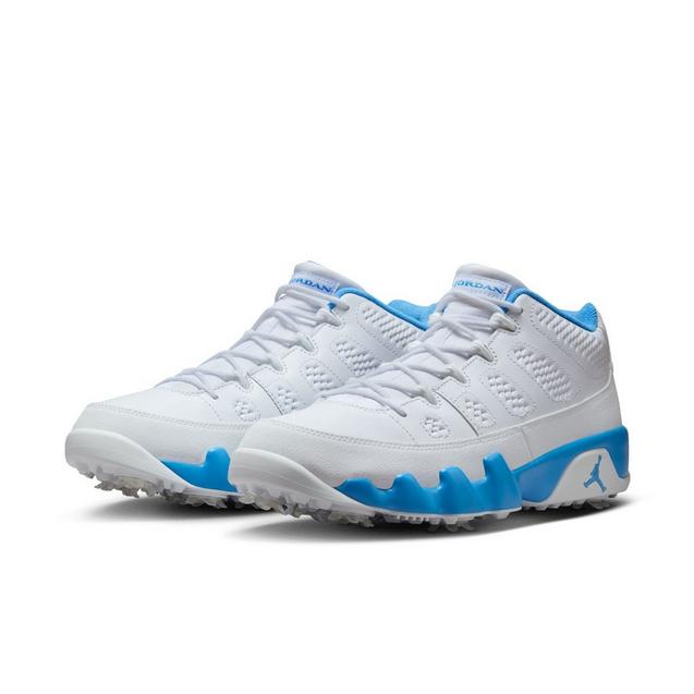 Air Jordan 9 G Spiked Golf Shoe - White/Blue | JORDAN | Golf Shoes