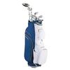 Women's Kalea Gold 10-Piece Blue/White Cart Package Set with Graphite Shafts
