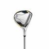 Women's Kalea Gold 10-Piece Grey/White Cart Package Set with Graphite Shafts