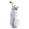 Women's Kalea Gold 10-Piece Grey/White Cart Package Set with Graphite Shafts