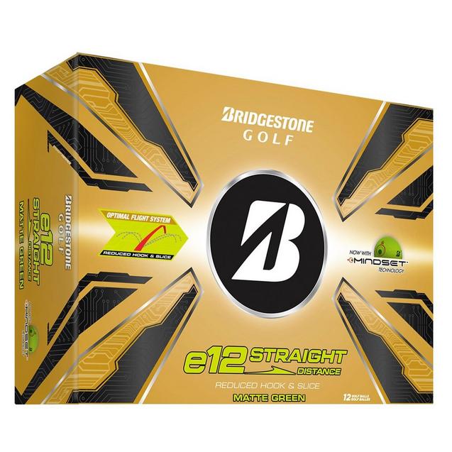 e12 Straight Matte Golf Balls | BRIDGESTONE | Golf Balls