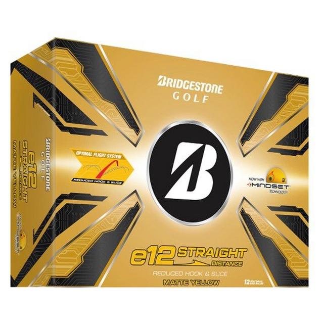 e12 Straight Matte Golf Balls BRIDGESTONE