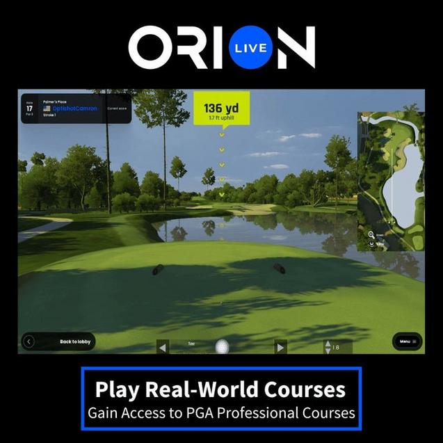 Galaxy Overhead Golf Simulator | OPTISHOT | Golf Tech