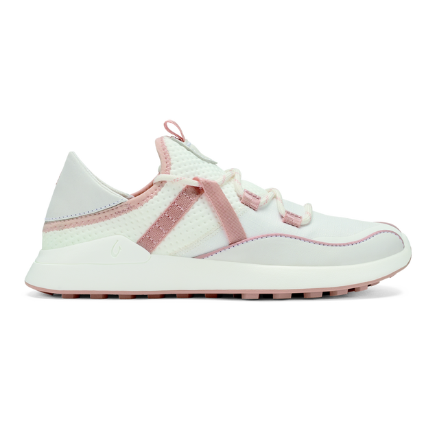 Women's Kawela Spikeless Golf Shoe - White/Pink OLUKAI