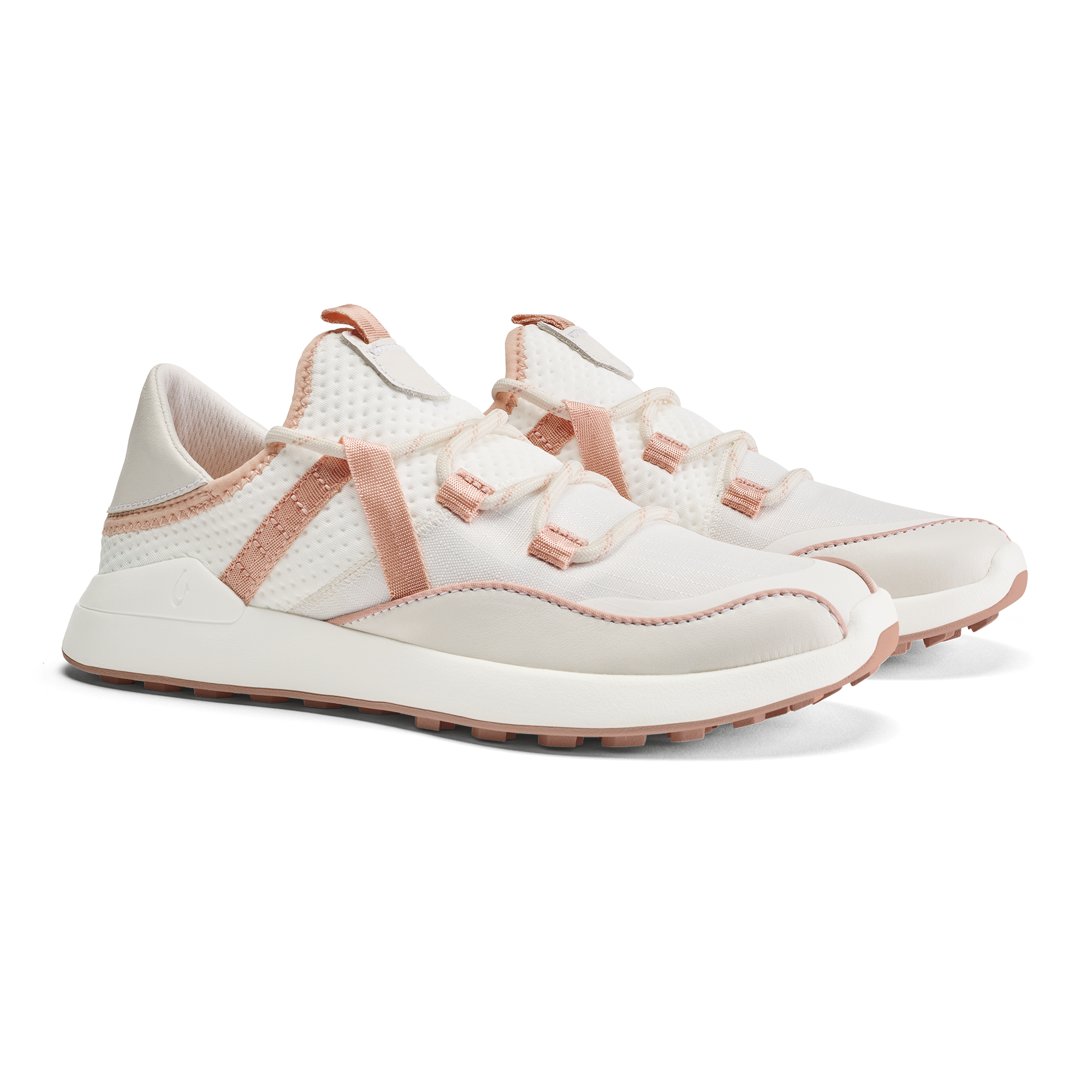 Women's Kawela Spikeless Golf Shoe - White/Pink