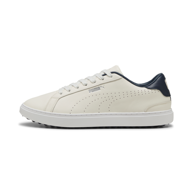 Men's Clyde G Spikeless Golf Shoe - Off-White/Navy PUMA