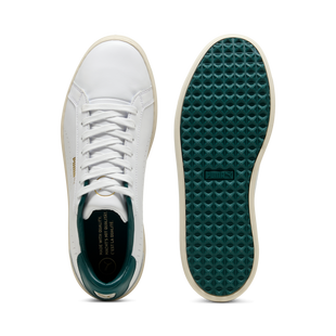 Men's Clyde G Spikeless Golf Shoe - White/Green PUMA