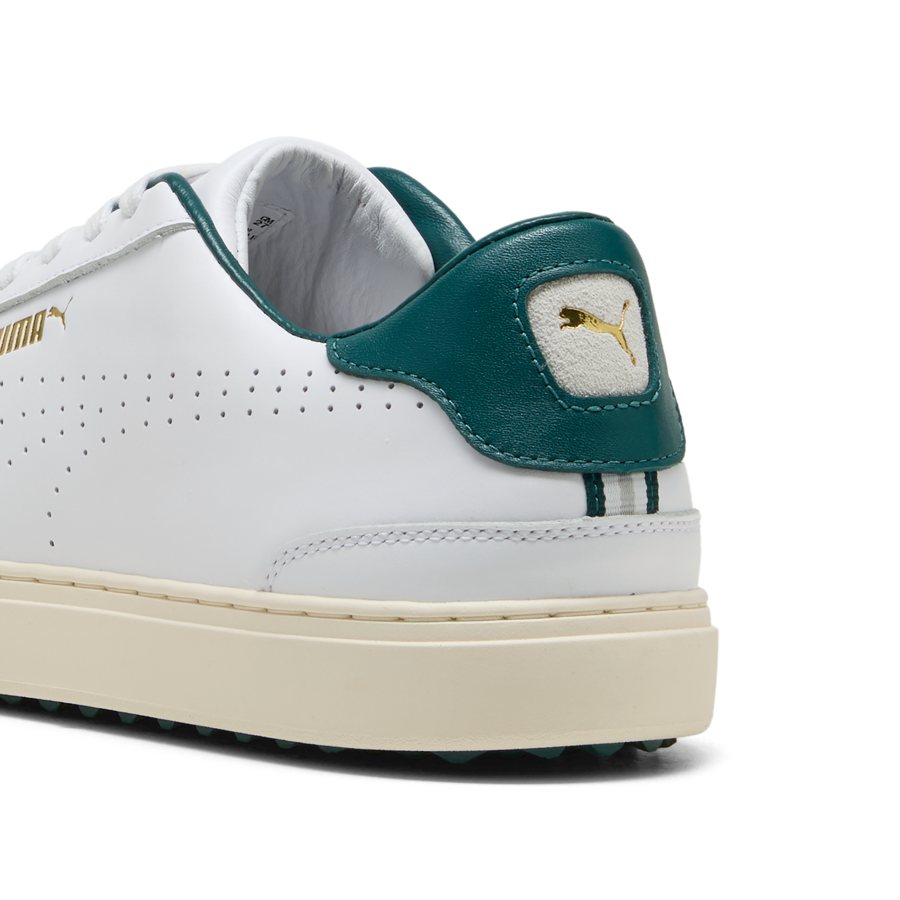 Men's Clyde G Spikeless Golf Shoe - White/Green