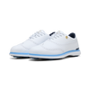 Chaussures Royale Wingtip sans crampons pour hommes - Blanc et bleu
