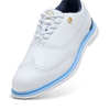 Prior Generation - Men's Royale Wingtip Spikeless Golf Shoe - White/Blue
