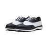 Men's Royale Wingtip Spikeless Golf Shoe - Black/White