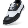 Men's Royale Wingtip Spikeless Golf Shoe - Black/White