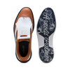 Men's AP Royale Wingtip Spikeless Golf Shoe - White/Brown