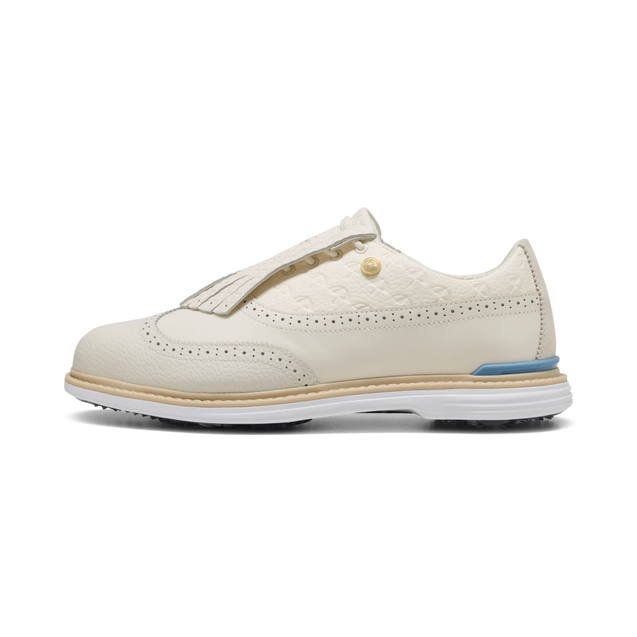 Men's AP Royale Wingtip Spikeless Golf Shoe - Grey/Blue PUMA