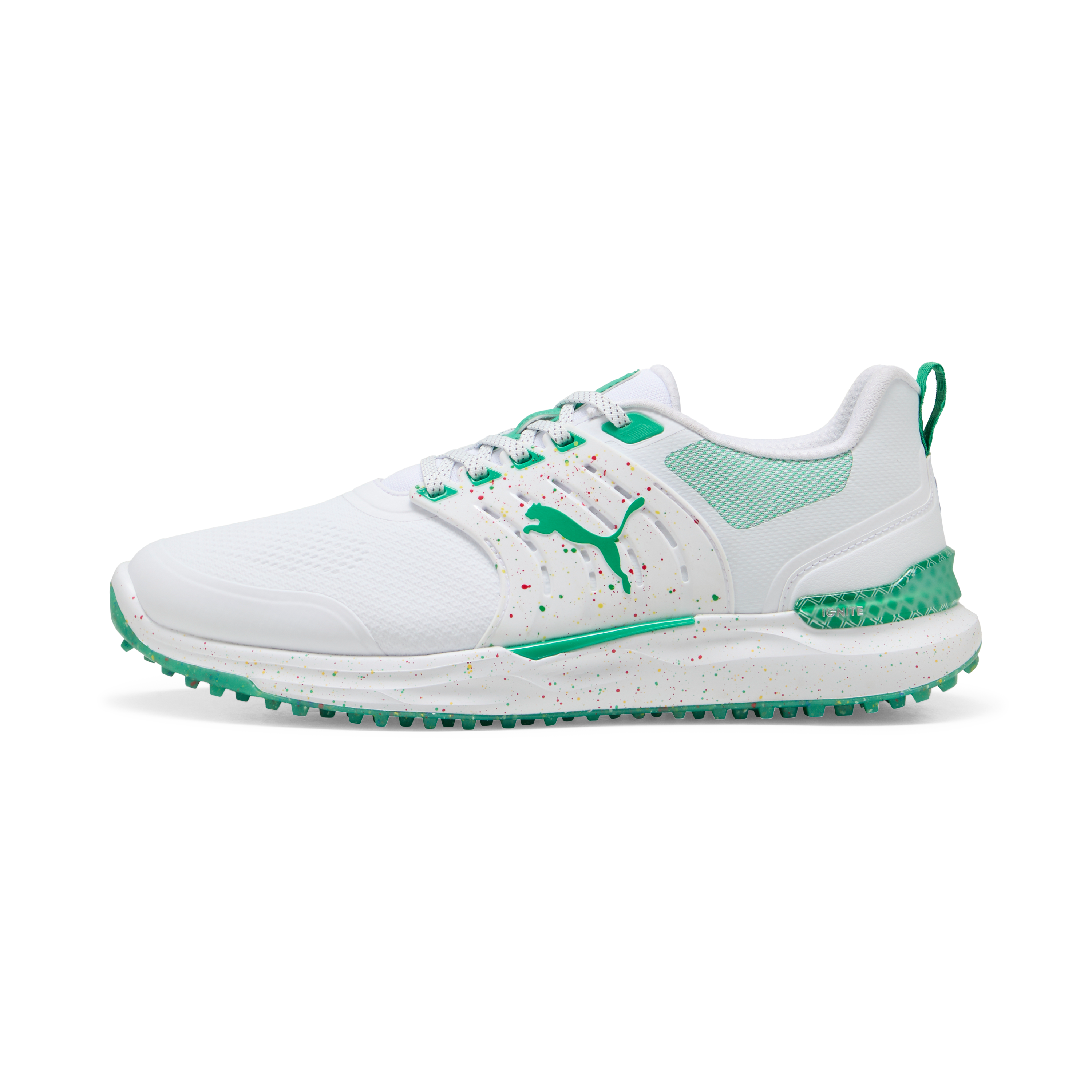Men's API Ignite Elevate Spikeless Golf Shoe - White/Green