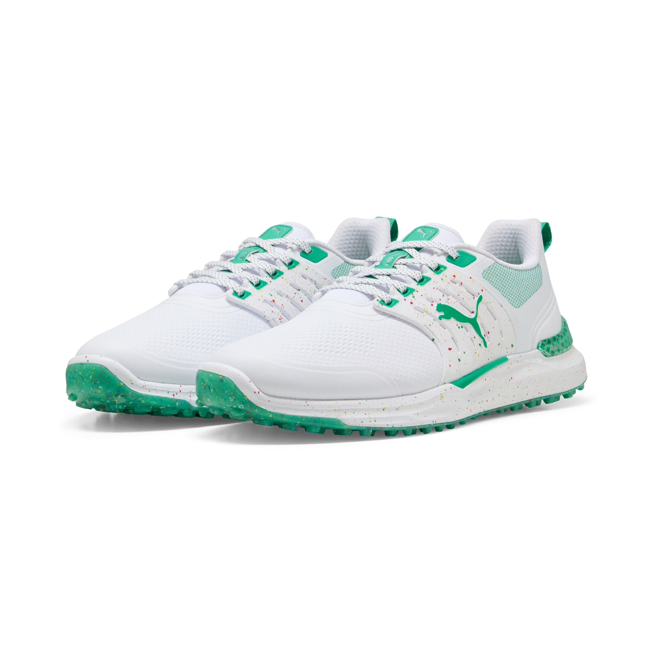 Men's API Ignite Elevate Spikeless Golf Shoe - White/Green