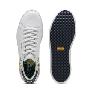 Men's PTC Clyde G Spikeless Golf Shoe - White/Navy PUMA