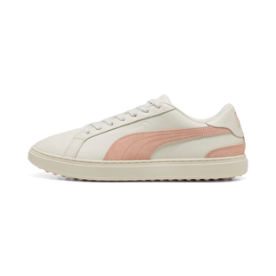 Men's Clyde G Peaches Spikeless Golf Shoe - White/Peach PUMA