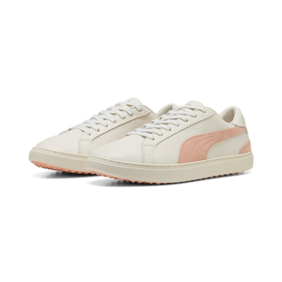 Men's Clyde G Peaches Spikeless Golf Shoe - White/Peach PUMA